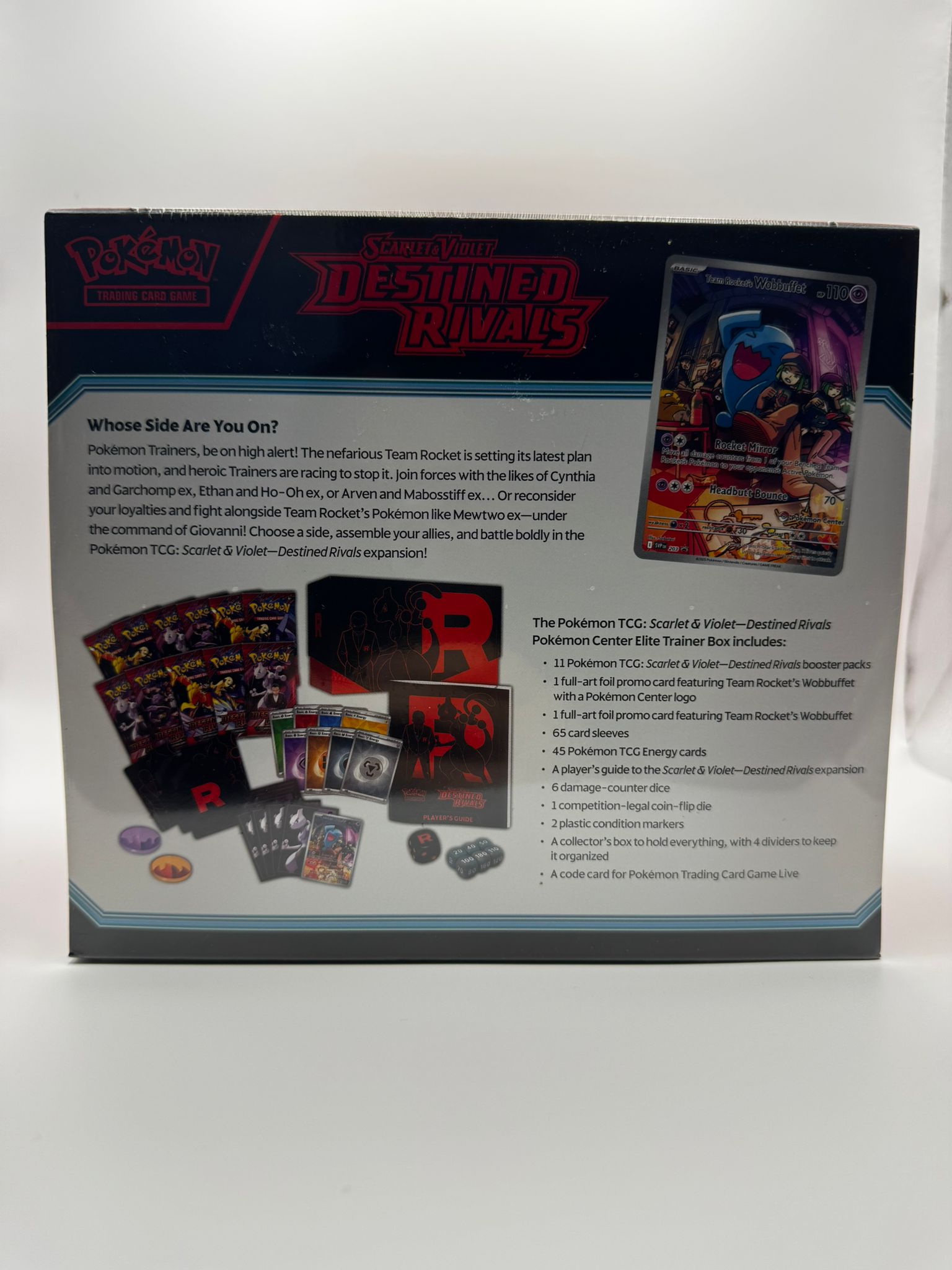 Pokémon TCG S&V Destined Rivals Pokémon Center Elite Trainer Box