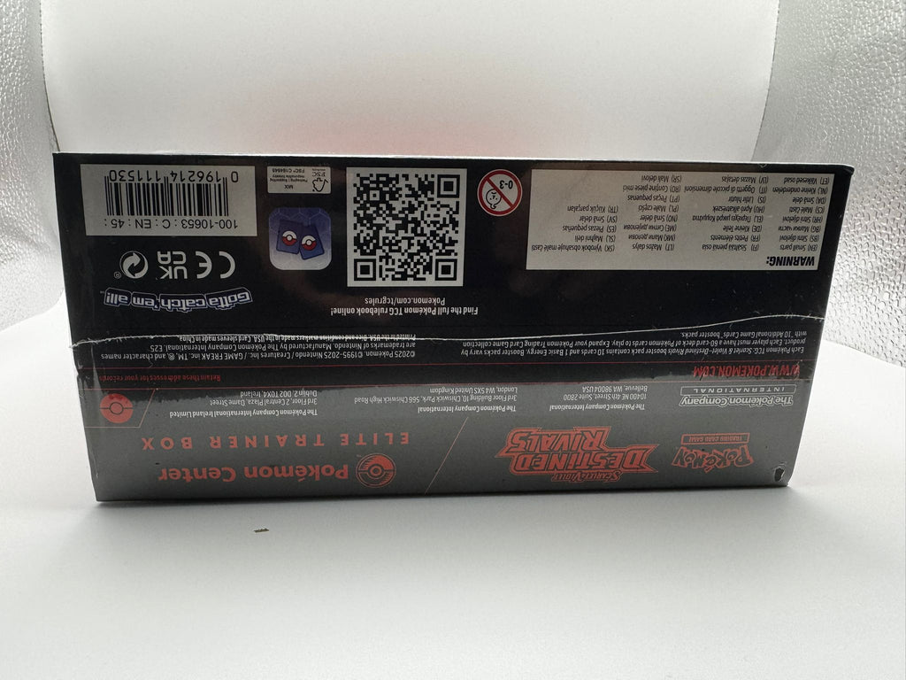 Pokémon TCG S&V Destined Rivals Pokémon Center Elite Trainer Box