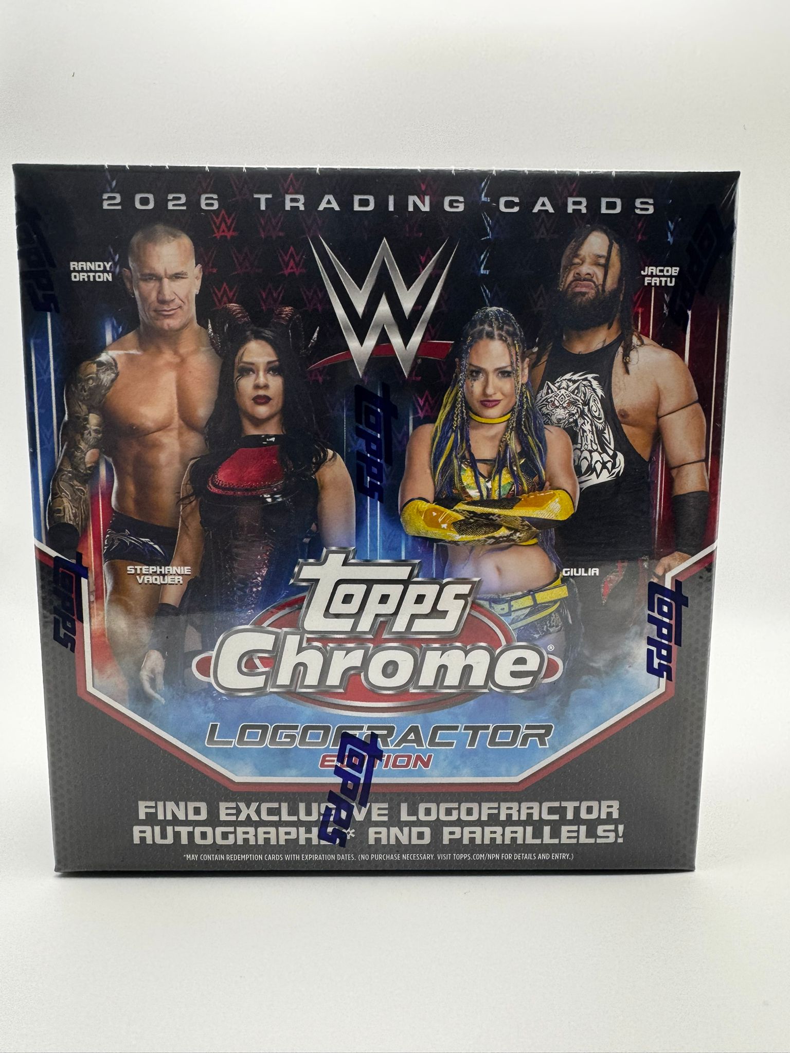 Topps Chrome WWE Logofractor 2026 Hobby Box